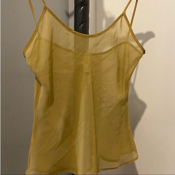 3/20$ Sheer Mango top - Picture 2 of 5
